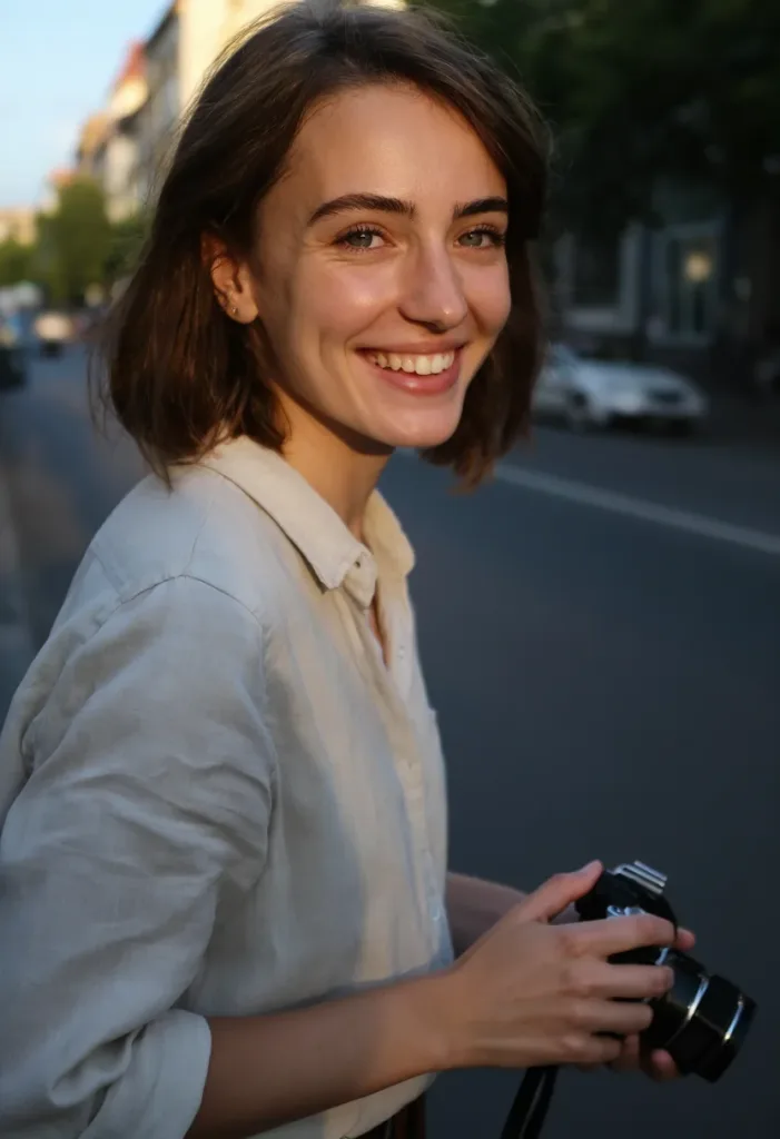 Шатенка